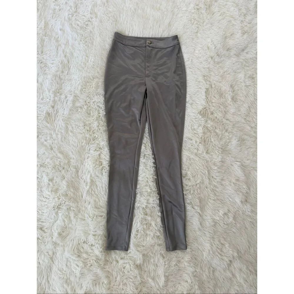 SKIMS size XS silver pant high waisted